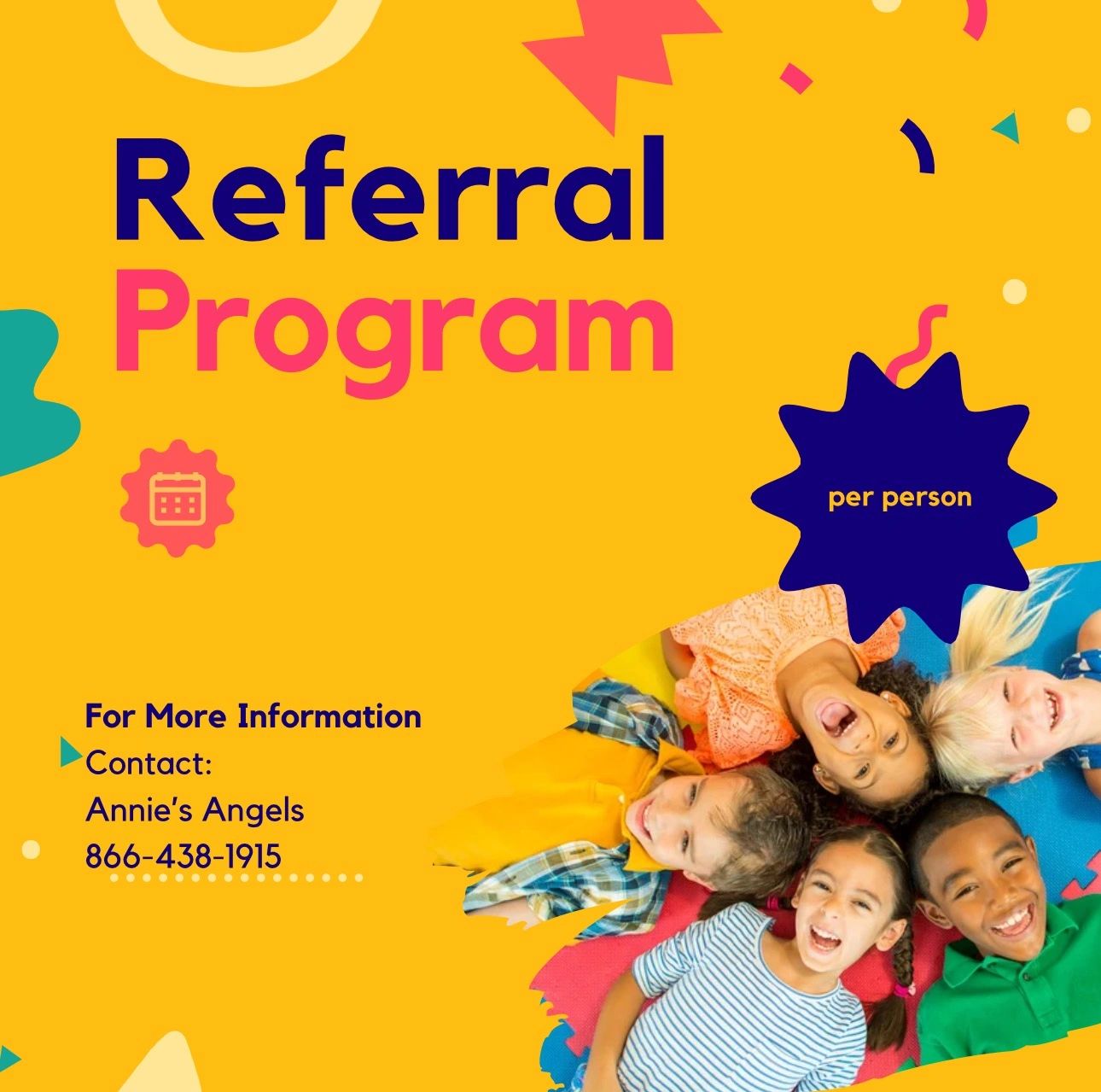 Referral program — Annie's Angels